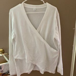 White long sleeve shirt